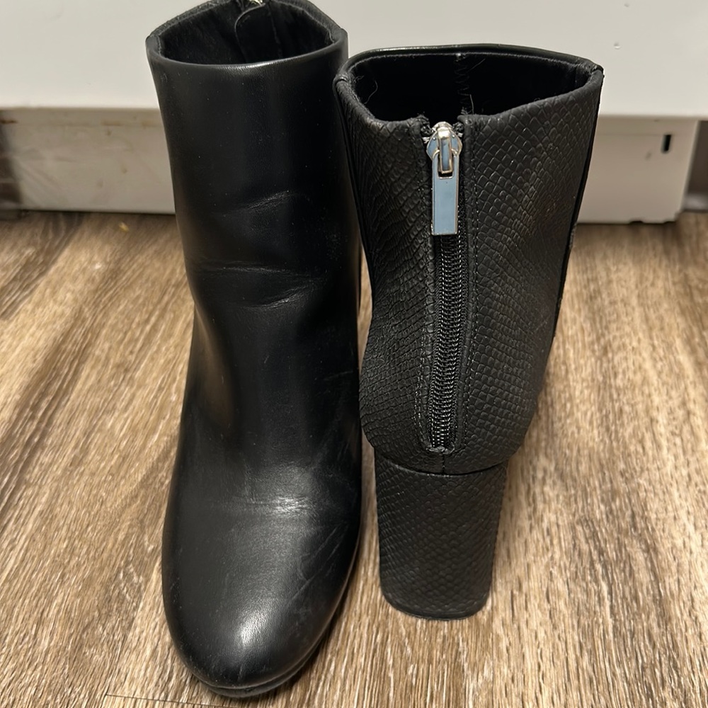Black booties